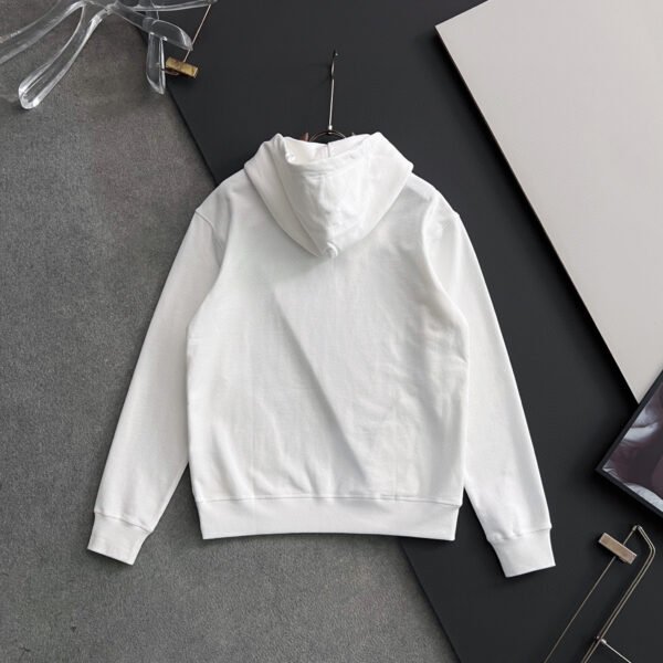 FND Zip-Up Hooded Jacket with Eye Graphic Details