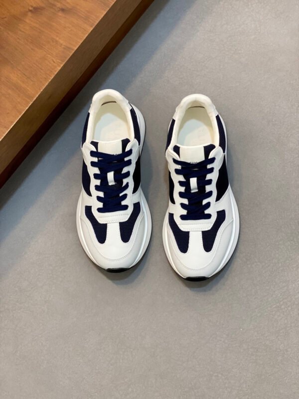 GCCI Trainers with Navy Contrast Panels