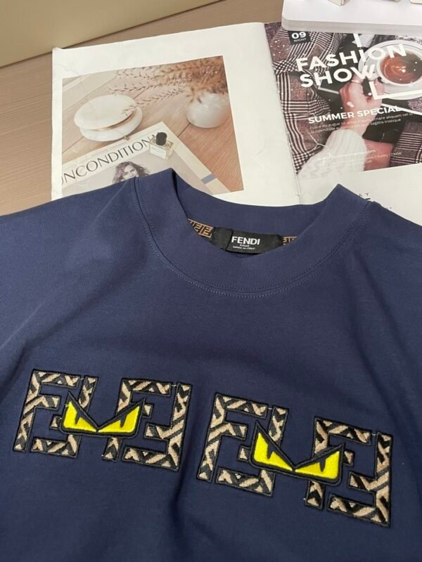 3b3d1230 FND Crew Neck Jumper - Navy Blue