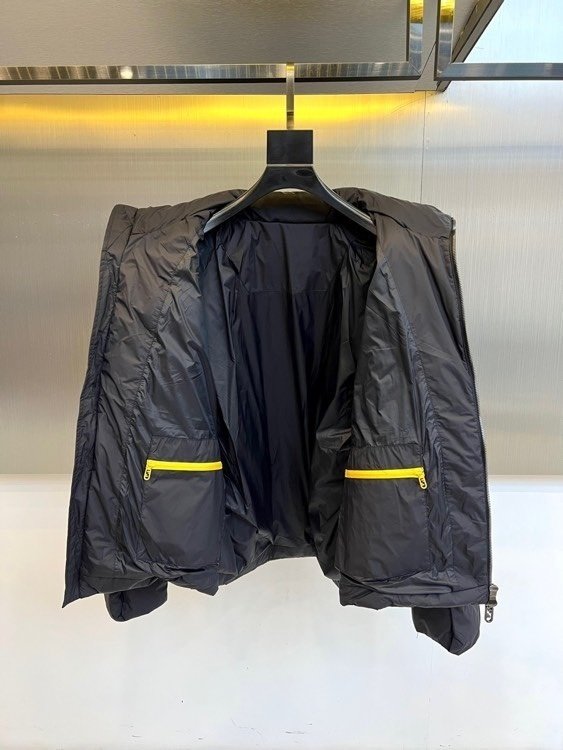 FND Padded Puffer Jacket - Black
