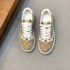 3c22e47d GCCI Low-Top Monogram Trainers with Contrast Panels - Beige