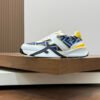 FND Chunky Trainers with Yellow Accents -  Navy/White