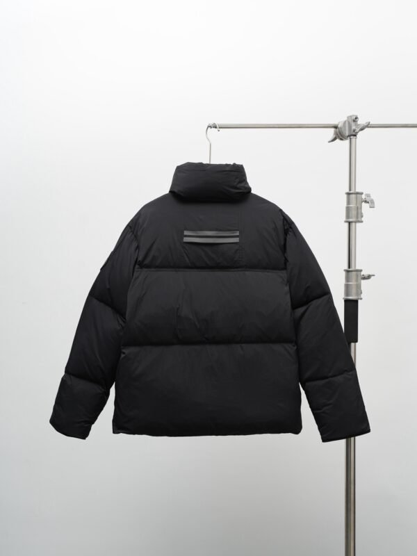 CG Zip-Up Puffer Jacket - Black