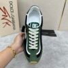 3eb74183 DG Low-Top Trainers with Green & Black Contrast Panels