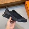 HRMS Mesh Low-Top Trainers – Triple Black
