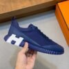 HRMS Mesh Low-Top Trainers – Blue with White Detail