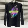 BLMN Logo Multicolor Graphic Design Crewneck Jumper