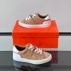 4 HRMS Day Suede Trainers with Functional Kelly Buckle - Beige
