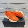 AMR Mesh & Leather Bone Runner Trainers – Orange