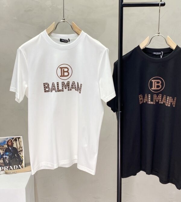 BLMN Stud-Embellished Logo Cotton T-Shirt