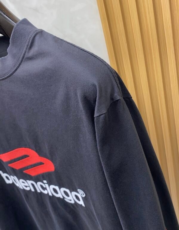 BLNCG 3B Sports Icon Oversized Vintage Jersey Jumper – Black