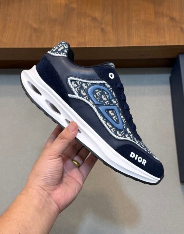 DXR CD Oblique Jacquard Trainers – Blue