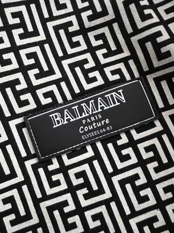 4 BLMN Monogram-Jacquard Cotton Hoodie