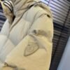 BRBY Hooded Padded Puffer Jacket - Light Beige