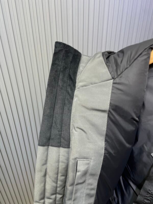 CG Utility Parka Coat with Fur-Trim Hood - Grey