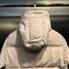 CG Quilted Hooded Puffer Jacket - Light Beige