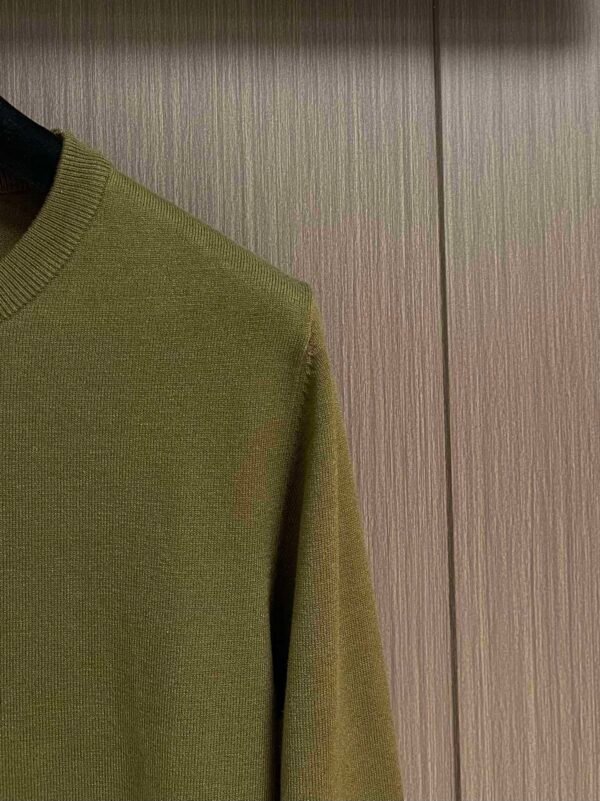 BRBY Colour-Block Crew Neck Jumper - Green