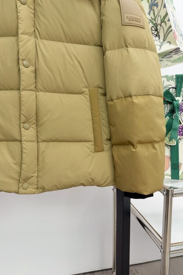 426e993f BRBY Hooded Padded Puffer Jacket - Khaki