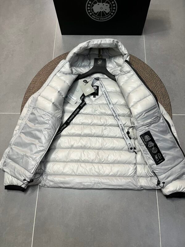 CG Hooded Puffer Jacket - White