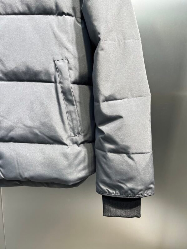 CG Quilted Hooded Puffer Jacket - Grey