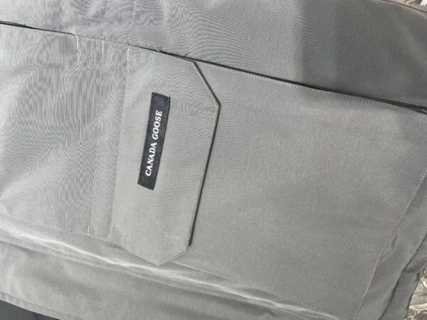 CG Utility Parka Coat with Fur-Trim Hood - Grey