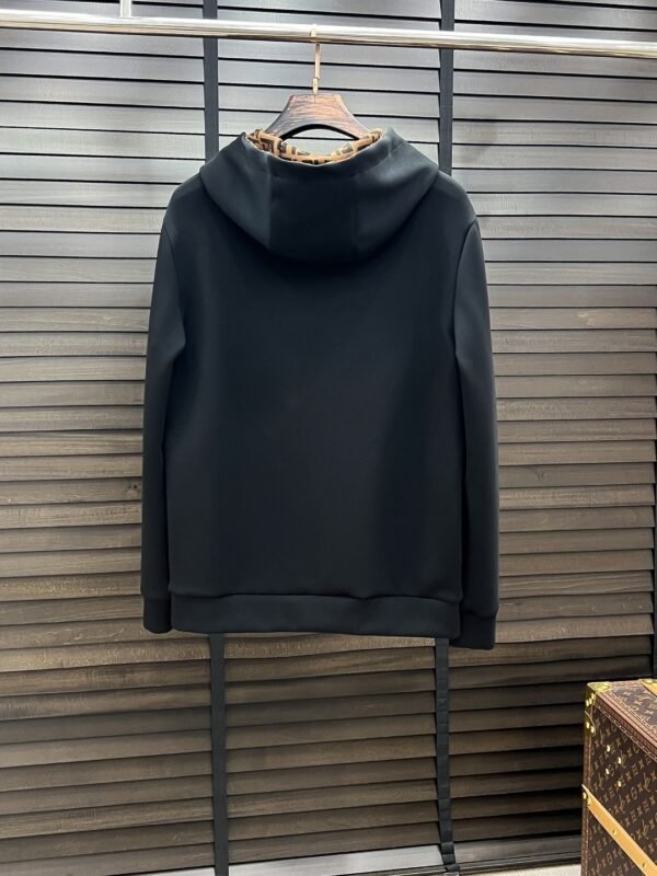 FND Pullover Hoodie with Chest Emblem Detail