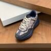 481acdb8 GCCI Trainers with All-Over Monogram Pattern - Navy/Beige