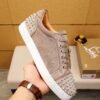 481ca03e CLB Low-Top Trainers with Studded Toe Detail - Brown