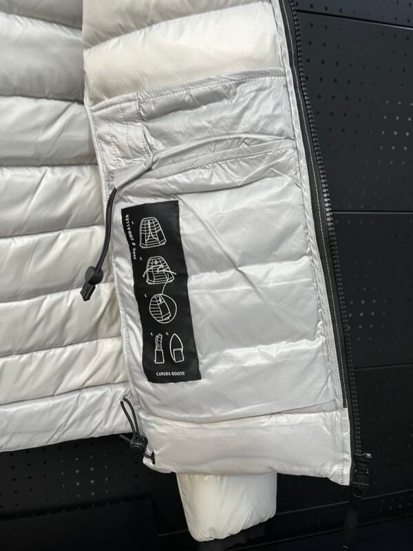 CG Hooded Puffer Jacket - White