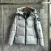 CG Hooded Zip-Up Puffer Jacket - Silver Grey