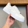 GCCI Trainers with Perforated Panel Detail - White