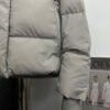 CG Hooded Puffer Jacket with Zip Pockets - Stone Grey