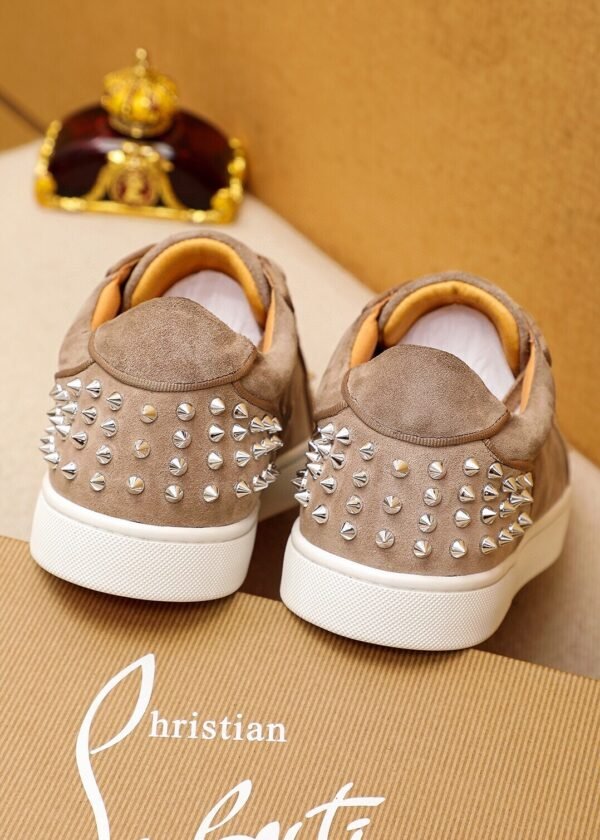 49cbe340 CLB Low-Top Trainers with Studded Toe Detail - Brown