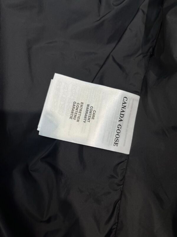 CG Puffer Jacket with Ribbed Collar - White