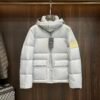 4b215040 FND Hooded Puffer Jacket with Contrast Lining - White