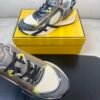 4c44fdb1 FND Chunky Trainers with Contrast Panels - Grey/Yellow