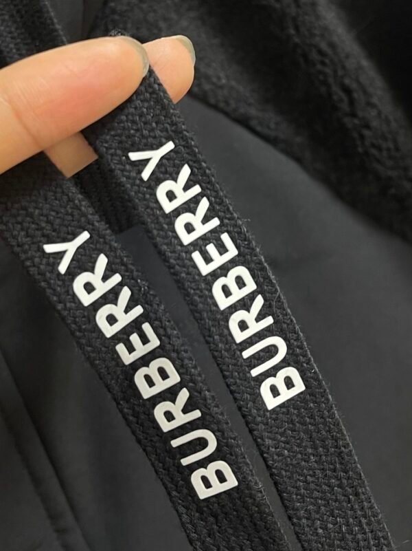 BRBY Hooded Fleece Hybrid Jacket - Black