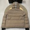 CG Hooded Zip-Up Puffer Jacket - Beige