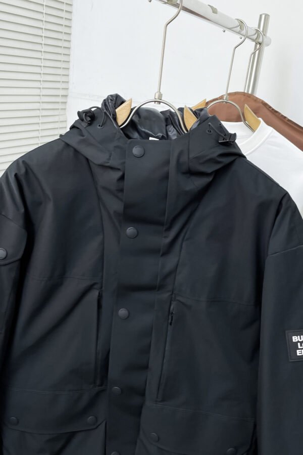 BRBY Utility Jacket with Snap Buttons