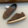 5 HRMS Low-Top Suede Trail Trainers - Brown