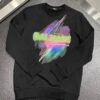 BLMN Logo Multicolor Graphic Design Crewneck Jumper