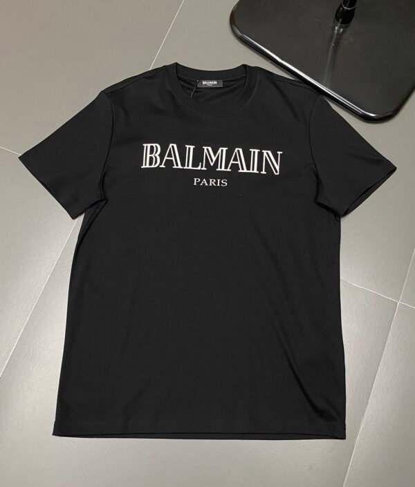 5 BLMN Paris Logo-Print Cotton T-Shirt