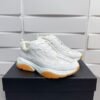 5 AMR Mesh & Suede Gum Sole Bone Runner Trainers – Off-White