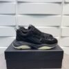 5 AMR Mesh & Suede Bone Runner Trainers – Black