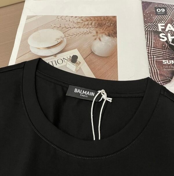 5 BLMN Flocked-Logo T-Shirt