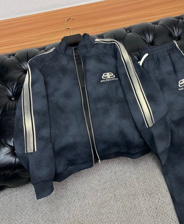 BLNCG Cardigan Long-Sleeve Zip-Up Jacket- Black