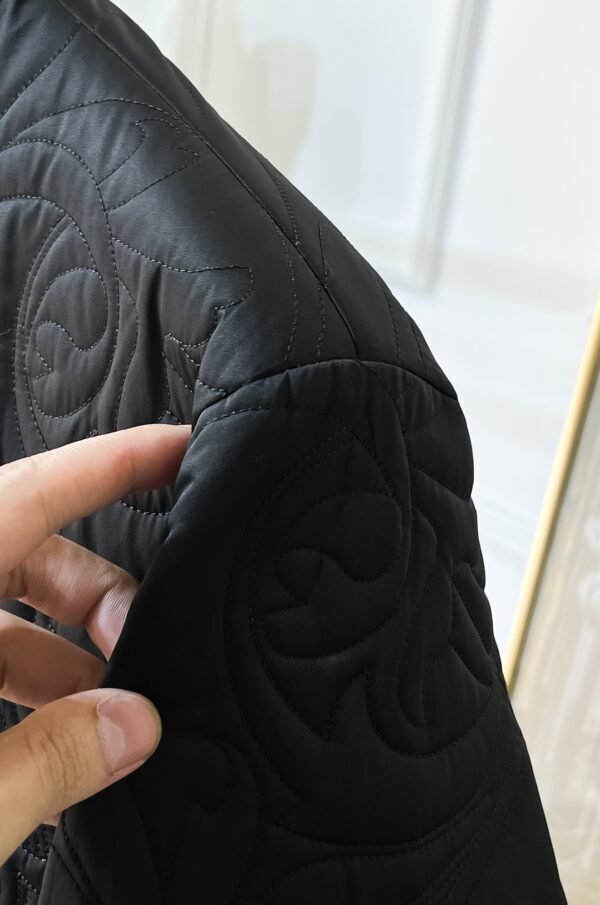 VRSC Quilted Barocco Bomber Jacket - Gold Buttons