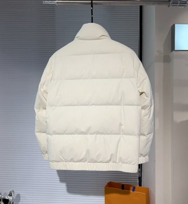 VRSC Patterned Collar Reversible Quilted Puffer Coat