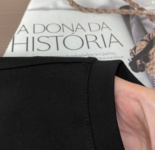 VRSC White Medusa Head Motif Cotton Crewneck Jumper – Black