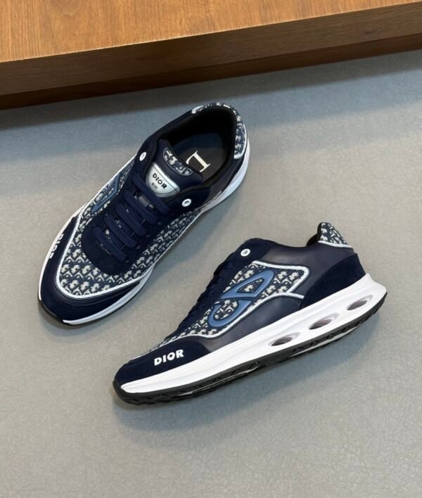 DXR CD Oblique Jacquard Trainers – Blue